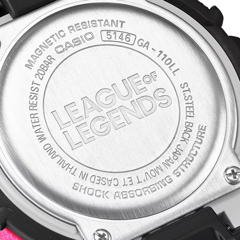 G-SHOCK x League of Legends GA-110LL-1A Jinx Watch